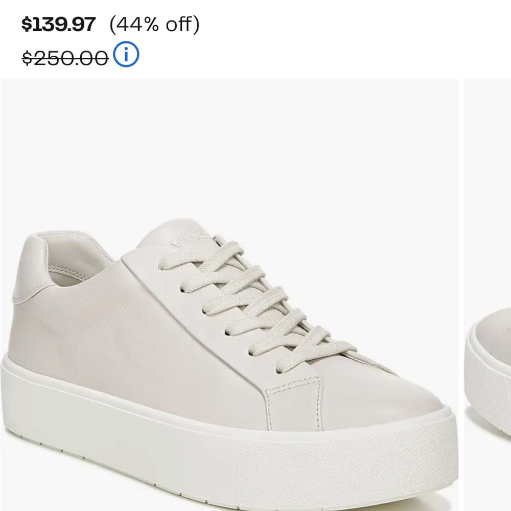 Vince Benfield Leather Sneaker 9.5